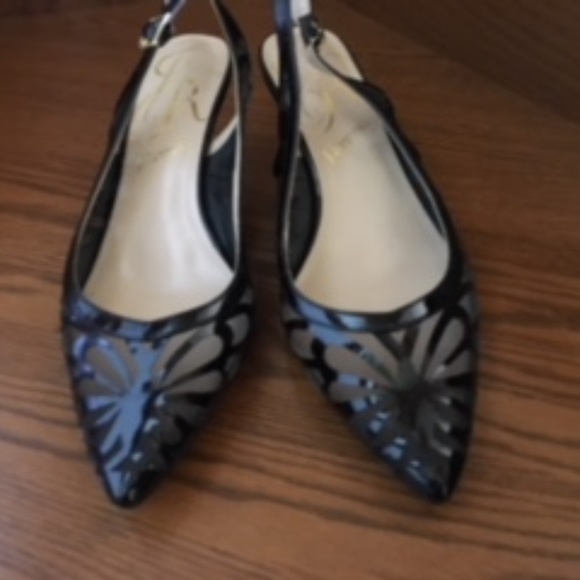 J. RENEE 10 WIDE DRESSY SLINGBACK SHOES - Picture 1 of 2